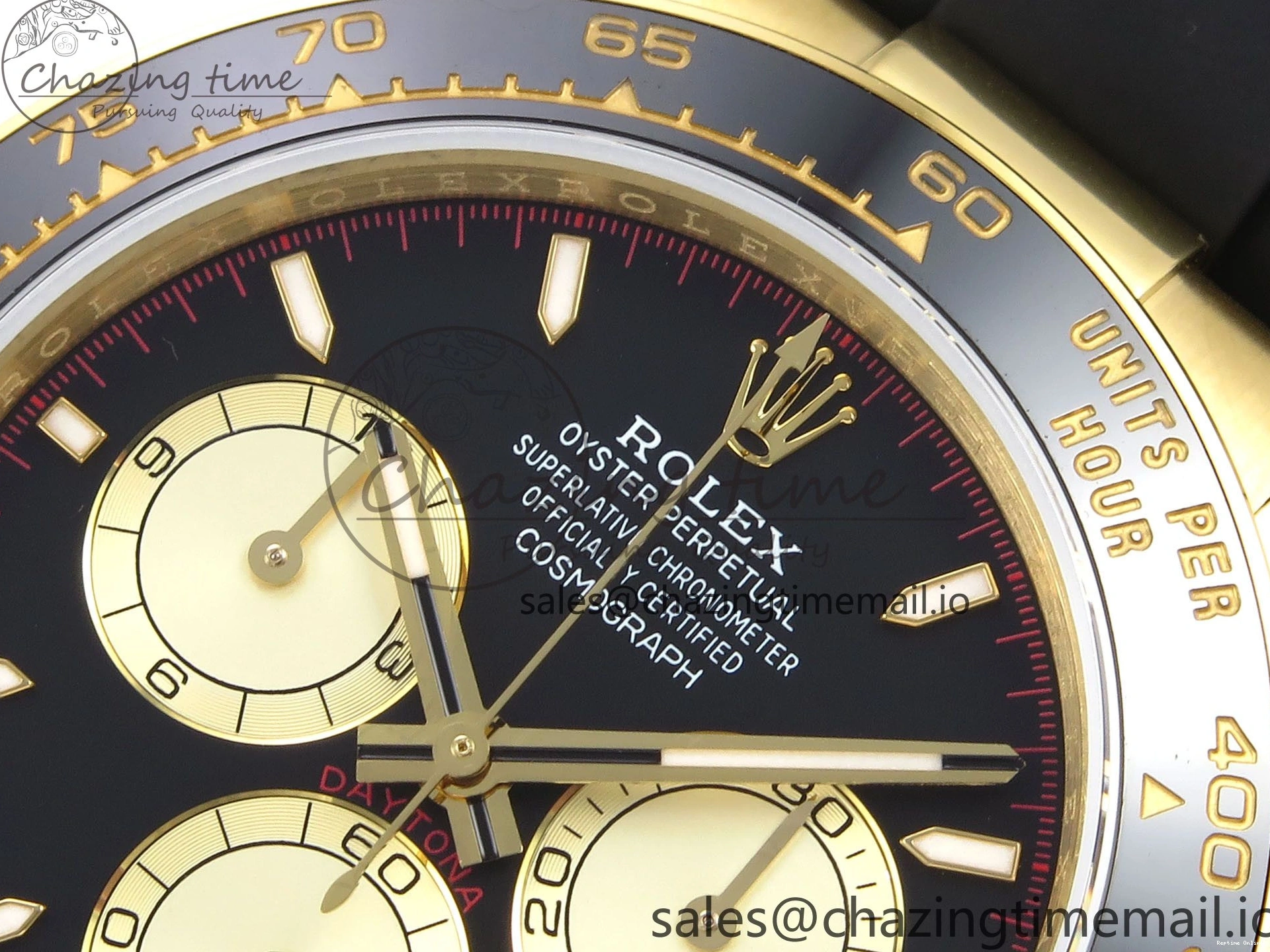 1230 Bold Daytona 126518 QF 1:1 Best Edition Black YG Dial on Oysterflex Strap SH4131 V6（Gain Weight） 1198